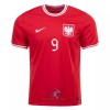 Officiële Voetbalshirt Polen LEWANDOWSKI 9 Uit WK 2022 - Heren